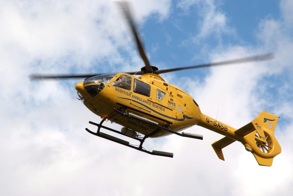 Scottish Ambulance Service Helicopter